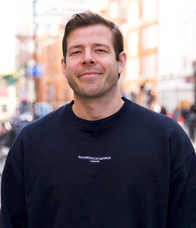 Andrew Burton, from ShoreDitch Design Studio.
