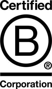 B Corp logo.